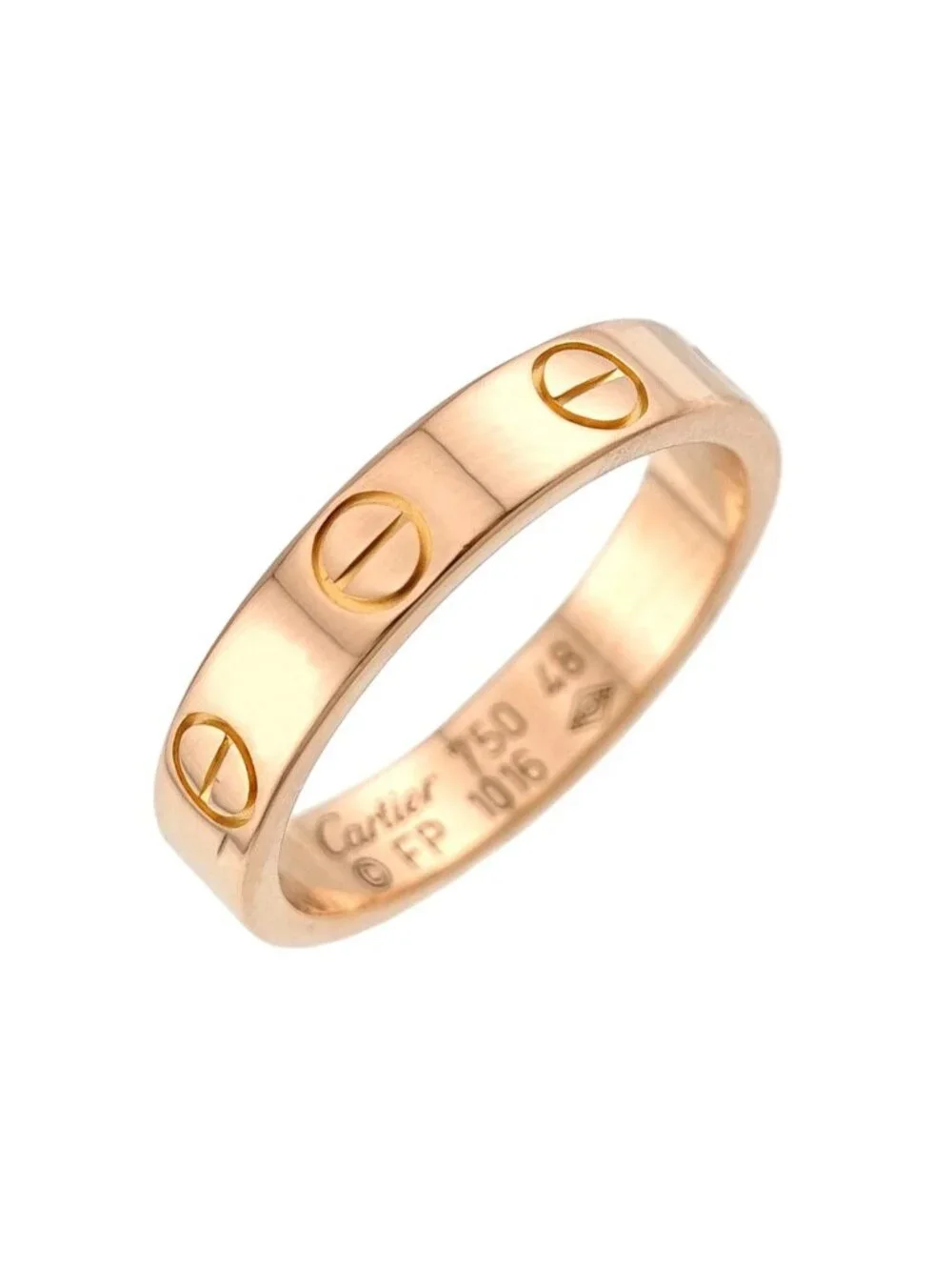 Cartier Mini Love 48 Ring 18k PG Pink Gold 750